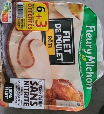 Filet de poulet rôti