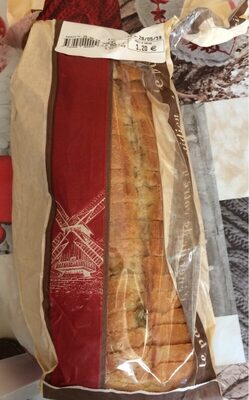 Pain de campagne au olive