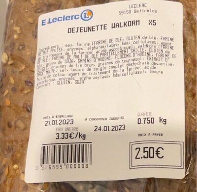 Déjeunette céréales