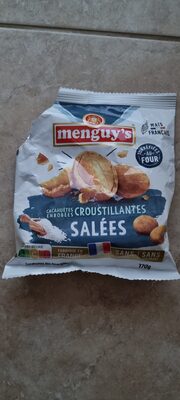 Cacahuètes enrobées croustillantes salées