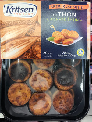Apéri'Clafoutis au Thon & Tomate Basilic