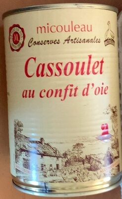 Cassoulet au confit d’oie