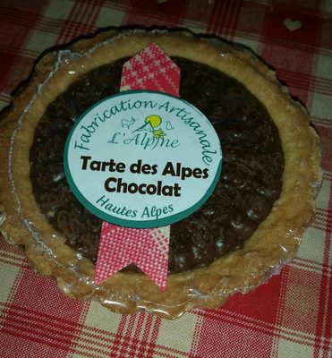 Tarte des alpes chocolat front packaging