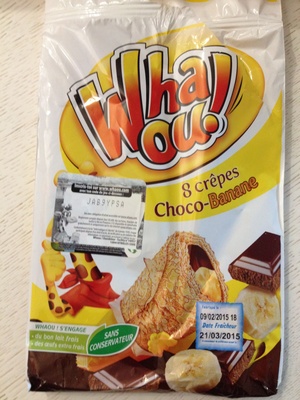 8 crêpes Choco-Banane