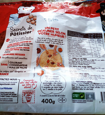 Crêpes LeSter x16 front packaging