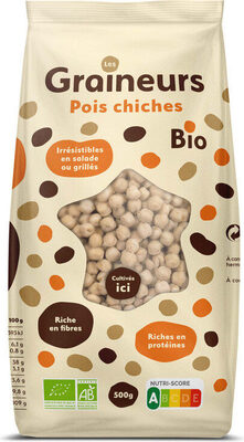 Pois chiches biologiques