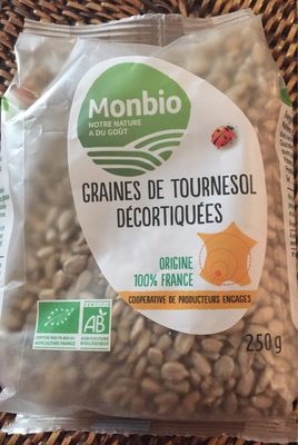 Graine De Tournesol Decortiquee Monbio Ab