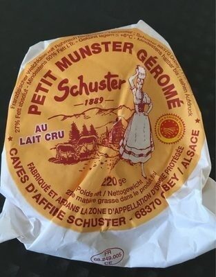 Munster Géromé front packaging