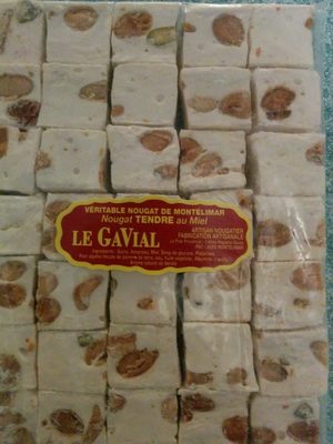 Nougat tendre au miel