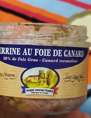 Terrine au foie de canard