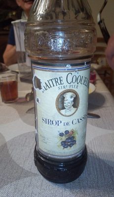 Sirop de cassis