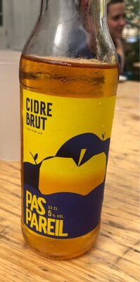 Cidre Brut - Pas Pareil