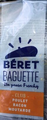 Club sandwich poulet bacon moutarde front packaging