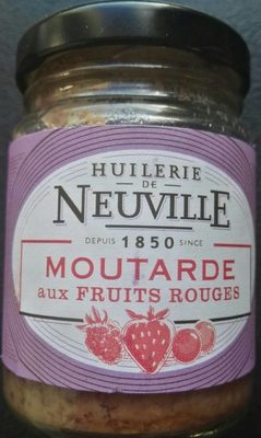 Moutarde aux fruits rouges