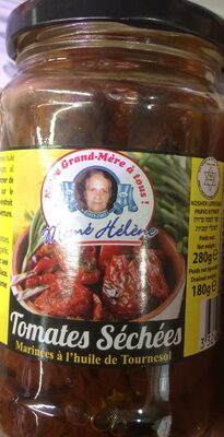 Tomates séchées marinées à l'huile de tournesol