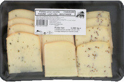 Assortiment raclette front packaging