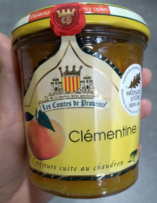 Confiture de Clémentine front packaging