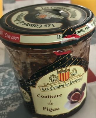 Confiture de figues front packaging