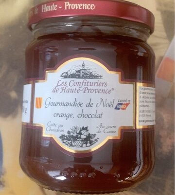 Gourmandise de Noël orange chocolat