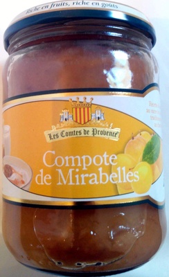 Compote de mirabelles
