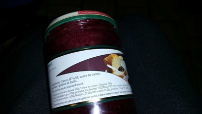 Compote de Cassis avec Morceaux