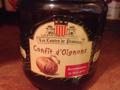 Confit d'oignons front packaging