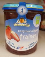 Confiture de fraise allégée