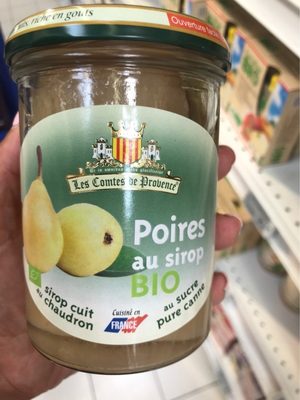 Poires au sirop