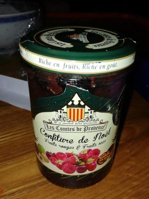 Confiture de Noël fruits rouges & fruits secs
