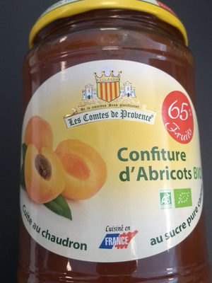 Confiture d'abricots bio