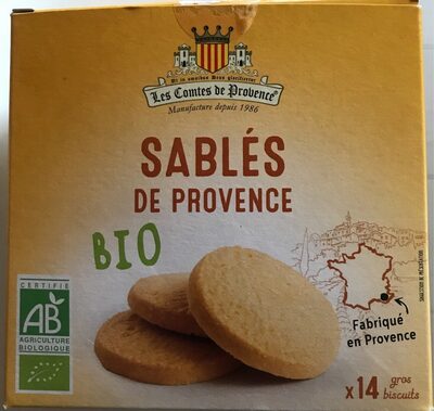 Sablés de Provence front packaging