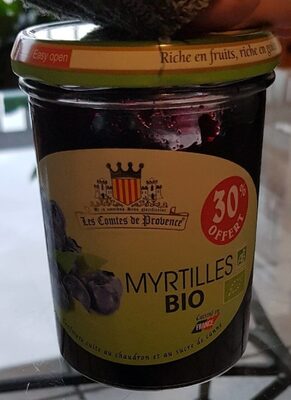 Confiture de Myrtille bio