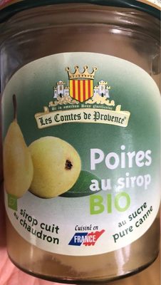 Poire au sirop