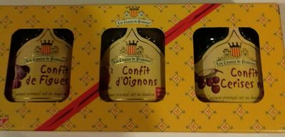 Confits figues oignons cerises front packaging