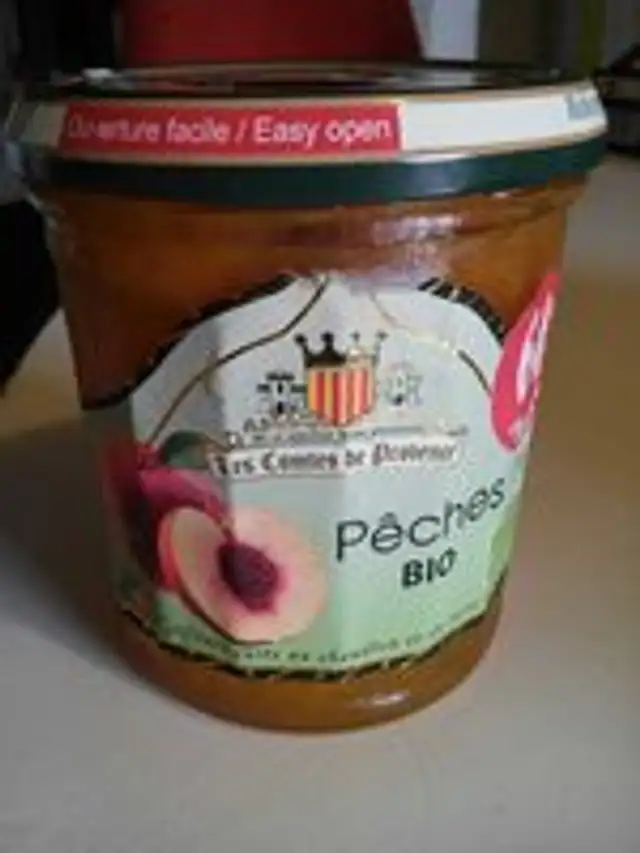 Confiture Peche Bio