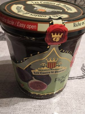 Confiture de figues front packaging