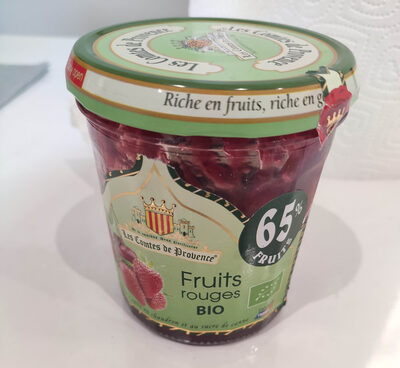 Confiture Fruits Rouges BIO Les Comtes de Provence 350G Les Comtes de Provence