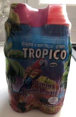 Tropico pomme fruits rouge