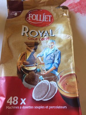 Café en Dosette souples front packaging