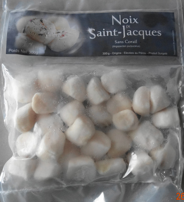 Noix de Saint-Jacques Sans Corail - surgelé
