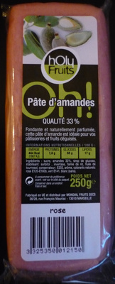 Pâte d'Amandes Rose