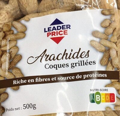 Arachides coques grillées