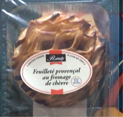 Feuilleté provencal au fromage de chèvre