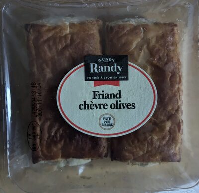 Friand chèvre olives