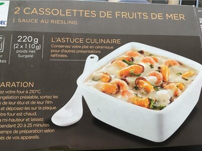 Cassolette fruits de mer
