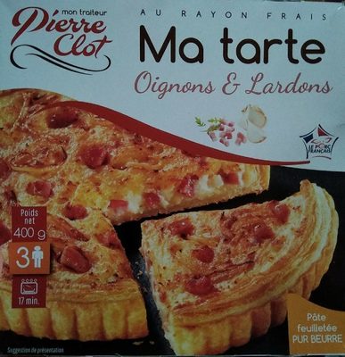 Tarte Oignons Lardons