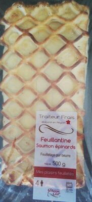 Feuillantines saumon épinards