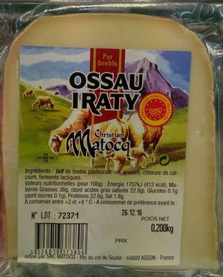 Ossau Iraty pur brebis
