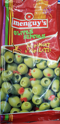 150G Olives Piment Espelette Menguy's