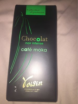 Chocolat noir intense cafe moka